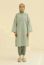 Load image into Gallery viewer, Ibna Printed Tunic (Earthy Green)