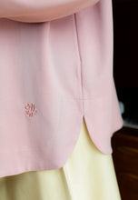 Load image into Gallery viewer, Zoe Curved T-Shirt (Powder Pink)