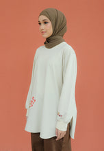 Load image into Gallery viewer, Be Kind Embroidered T-Shirt (Linen Brown)