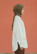 Load image into Gallery viewer, Be Kind Embroidered T-Shirt (Linen Brown)