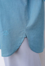 Load image into Gallery viewer, Erum Linen Top (Aqua Blue)