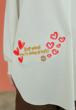 Load image into Gallery viewer, Be Kind Embroidered T-Shirt (Linen Brown)