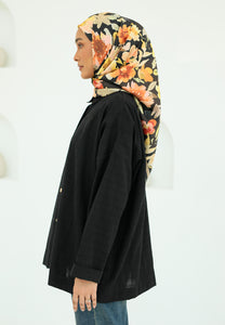 Laiqa Plain Top (Black)