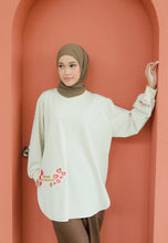 Load image into Gallery viewer, Be Kind Embroidered T-Shirt (Linen Brown)