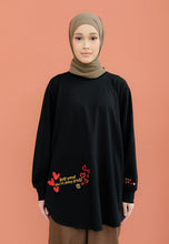 Load image into Gallery viewer, Be Kind Embroidered T-Shirt (Black)