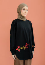 Load image into Gallery viewer, Be Kind Embroidered T-Shirt (Black)