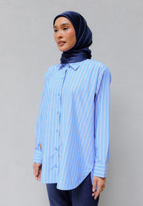 Isaaf Stripe Top (Blue)