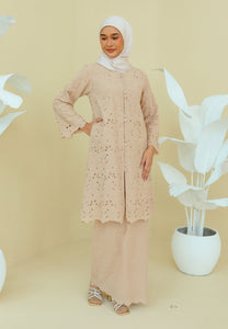 Rapat Kurung (Nude Brown)