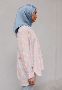 Isaaf Stripe Top (Soft Peach)