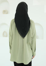 Load image into Gallery viewer, Zoha Stripe Top (Sage Green)