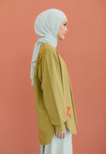 Load image into Gallery viewer, Be Kind Embroidered T-Shirt (Golden Brown)