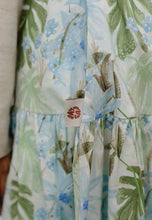 Load image into Gallery viewer, Nawra Printed Skirt (Green Floral)