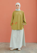 Load image into Gallery viewer, Be Kind Embroidered T-Shirt (Golden Brown)