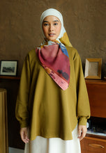 Load image into Gallery viewer, Zoe Curved T-Shirt (Golden Mustard)