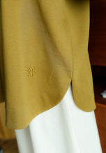 Load image into Gallery viewer, Zoe Curved T-Shirt (Golden Mustard)
