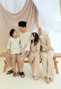 Rapat Kurung (Nude Brown)