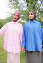 Load image into Gallery viewer, Erum Linen Top (Light Pink)