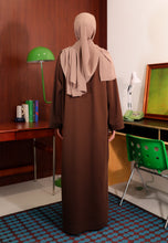 Load image into Gallery viewer, Yumna Shirt Caftan (Cocoa Brown)