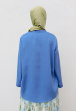 Load image into Gallery viewer, Senna Linen Top (Denim Blue)