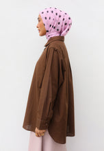 Load image into Gallery viewer, Erum Linen Top (Dark Brown)