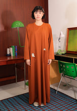Load image into Gallery viewer, Yumna Shirt Caftan (Burnt Orange)