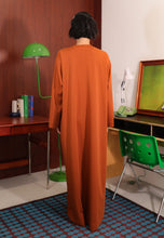 Load image into Gallery viewer, Yumna Shirt Caftan (Burnt Orange)