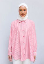 Load image into Gallery viewer, Isaaf Stripe Top (Red)