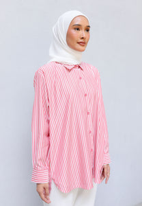 Isaaf Stripe Top (Red)