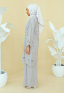 Rapat Kurung (Soft Grey)