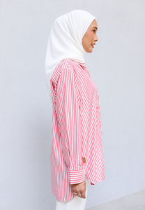 Isaaf Stripe Top (Red)