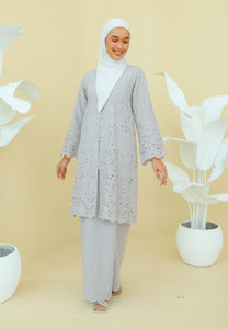 Rapat Kurung (Soft Grey)