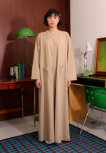 Load image into Gallery viewer, Yumna Shirt Caftan (Oat Beige)