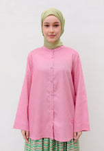 Load image into Gallery viewer, Senna Linen Top (Dusty Pink)