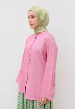 Load image into Gallery viewer, Senna Linen Top (Dusty Pink)