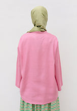 Load image into Gallery viewer, Senna Linen Top (Dusty Pink)
