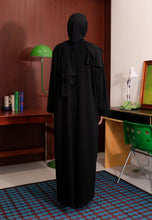 Load image into Gallery viewer, Yumna Shirt Caftan (Black)