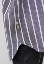 Load image into Gallery viewer, Olena Stripe Top (Grey)