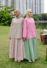 Load image into Gallery viewer, Senna Linen Top (Dusty Pink)