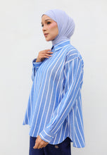 Load image into Gallery viewer, Olena Stripe Top (Blue)