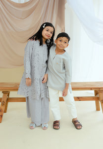 Paut Kurta Boy (Soft Grey)