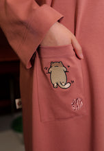 Load image into Gallery viewer, Yumna Shirt Caftan (Blush Pink)