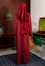Load image into Gallery viewer, Yumna Shirt Caftan (Red Maroon)