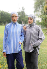 Load image into Gallery viewer, Olena Stripe Top (Blue)