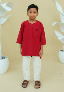 Paut Kurta Boy (Red)