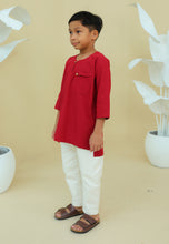 Load image into Gallery viewer, Paut Kurta Boy (Red)