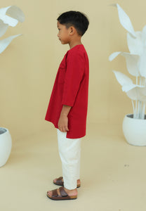 Paut Kurta Boy (Red)