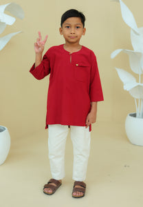 Paut Kurta Boy (Red)