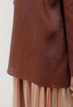 Load image into Gallery viewer, Senna Linen Top (Dark Choco)