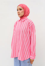 Load image into Gallery viewer, Olena Stripe Top (Red)