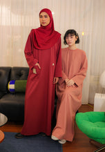 Load image into Gallery viewer, Yumna Shirt Caftan (Blush Pink)